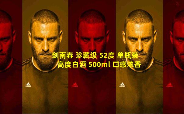 剑南春 珍藏级 52度 单瓶装高度白酒 500ml 口感浓香型
